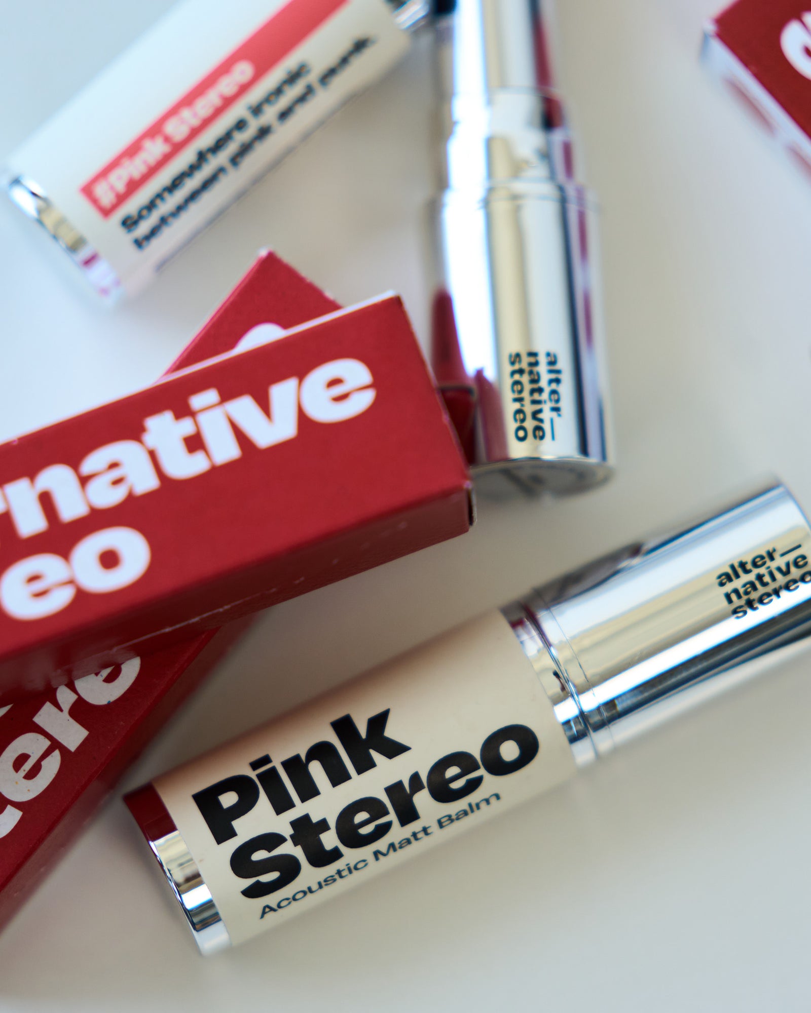 Alternative Stereo Matt Balm 啞光唇膏 No.2 Pink Stereo