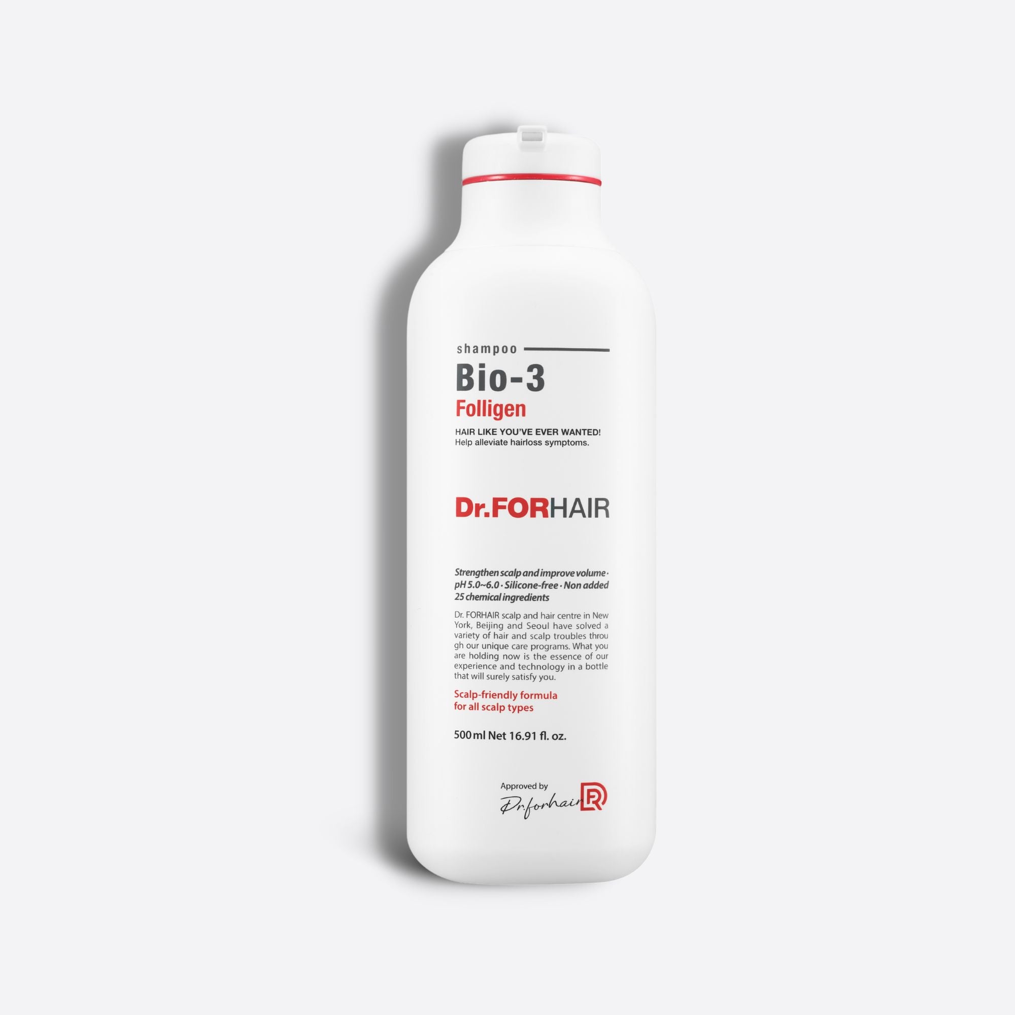 Dr.FORHAIR Folligen Bio-3 洗髪乳 500ml