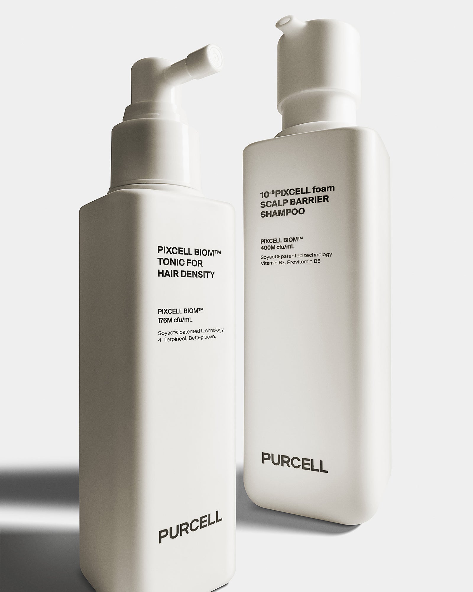 PURCELL Pixcell Biom™ Scalp Barrier Shampoo 洗髪乳 和 PURCELL Pixcell Biom™ Tonic