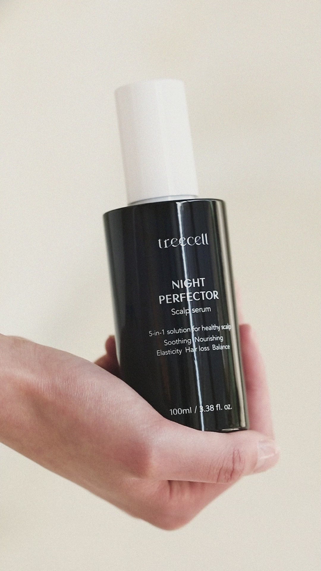 如何使用 treecell Night Perfector Scalp Serum 頭皮精華液